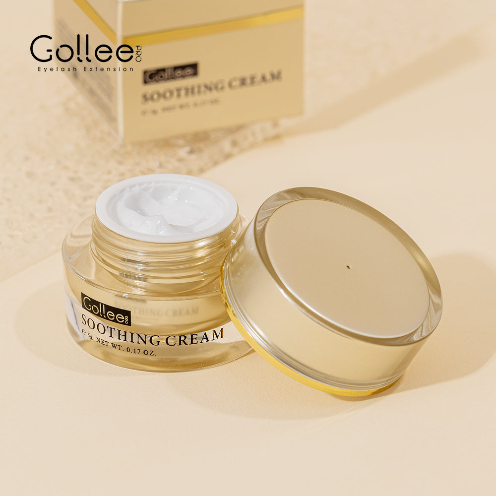 Crema antialérgica para la aplicación de extensiones de pestañas