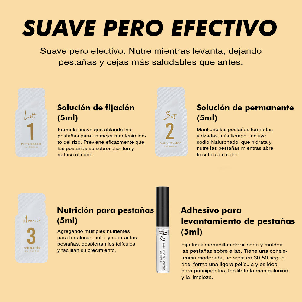 Kit de Lifting De Pestañas Clasicas Individuales