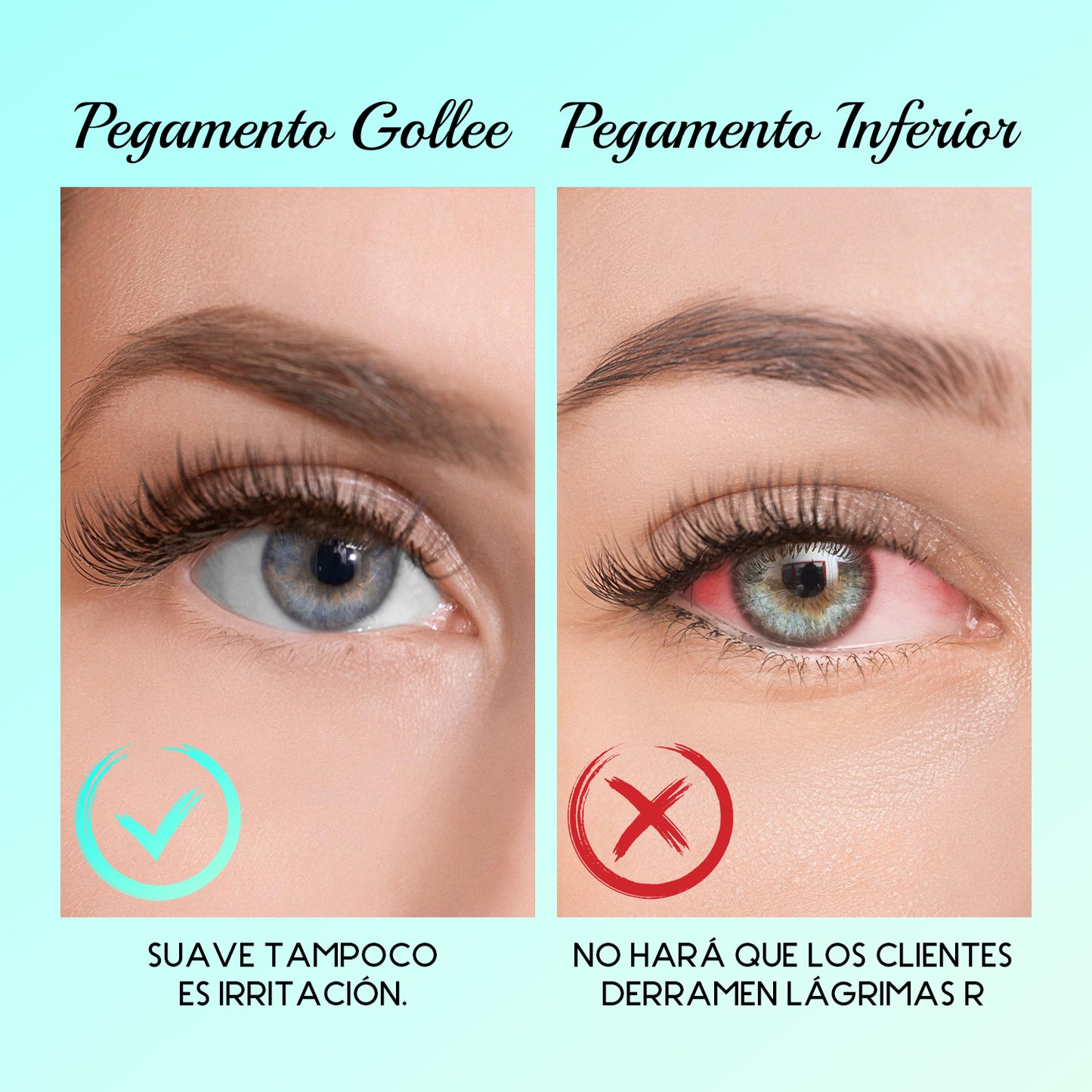 Azul Adhesivo Para Extensión De Pestañas 1×1( Todo Clima G-01)