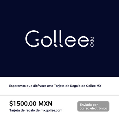 Tarjeta de regalo electrónica de mx.gollee.com (correo electrónico instantáneo)