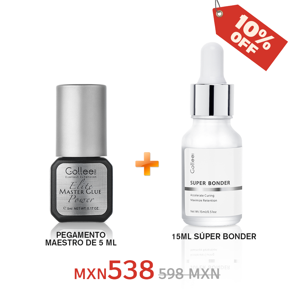 Adhesivo Expert Para Extensión De Pestañas 5ML + Super Bonder De 15ML