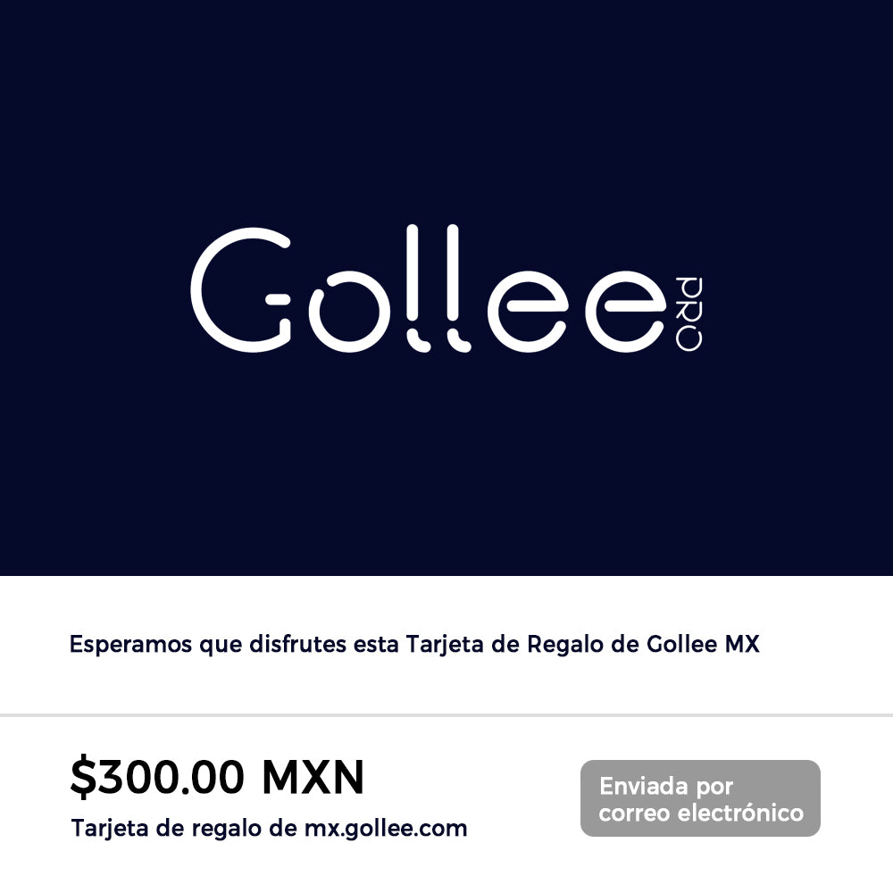 Tarjeta de regalo electrónica de mx.gollee.com (correo electrónico instantáneo)