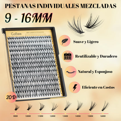 Extensión De Pestañas DIY (Solo Pestañas)