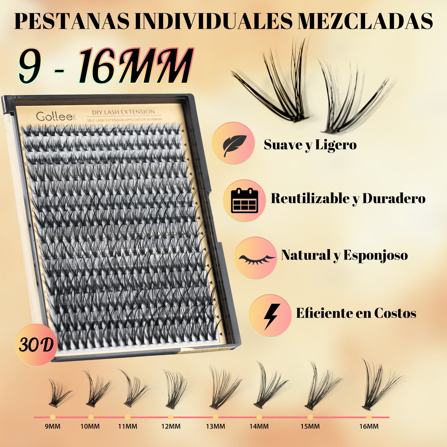 Extensión De Pestañas DIY (Solo Pestañas)