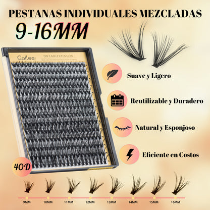 Extensión De Pestañas DIY (Solo Pestañas)