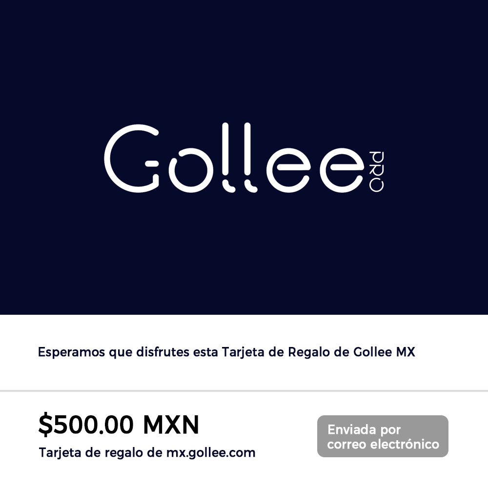 Tarjeta de regalo electrónica de mx.gollee.com (correo electrónico instantáneo)