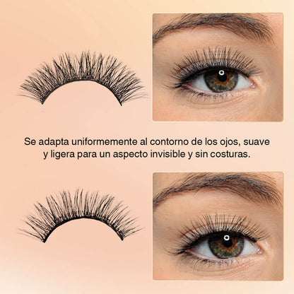 Kit De Extensión De Pestañas DIY efecto
