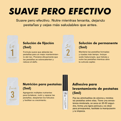 Kit de Lifting De Pestañas Clasicas Individuales